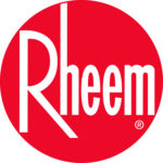 Logotipo de los depósitos de agua caliente Rheem Solene