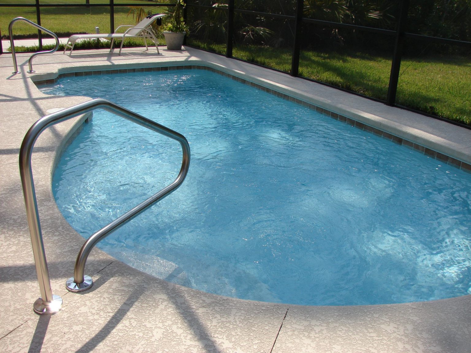 roof pool heating system