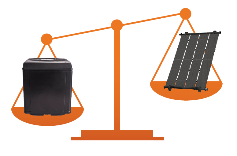 Calentador solar de piscinas frente a bomba de calor eléctrica: ¿Qué opción es mejor? 2